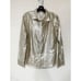 JCrew Metallic Gold Button Down Blouse Size 8