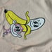 Bananas monkey youth hoodie pink nwt large
