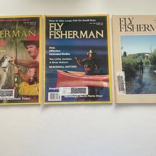 Fly fisherman vintage magazine lot of 3