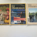Fly fisherman vintage magazine lot of 3