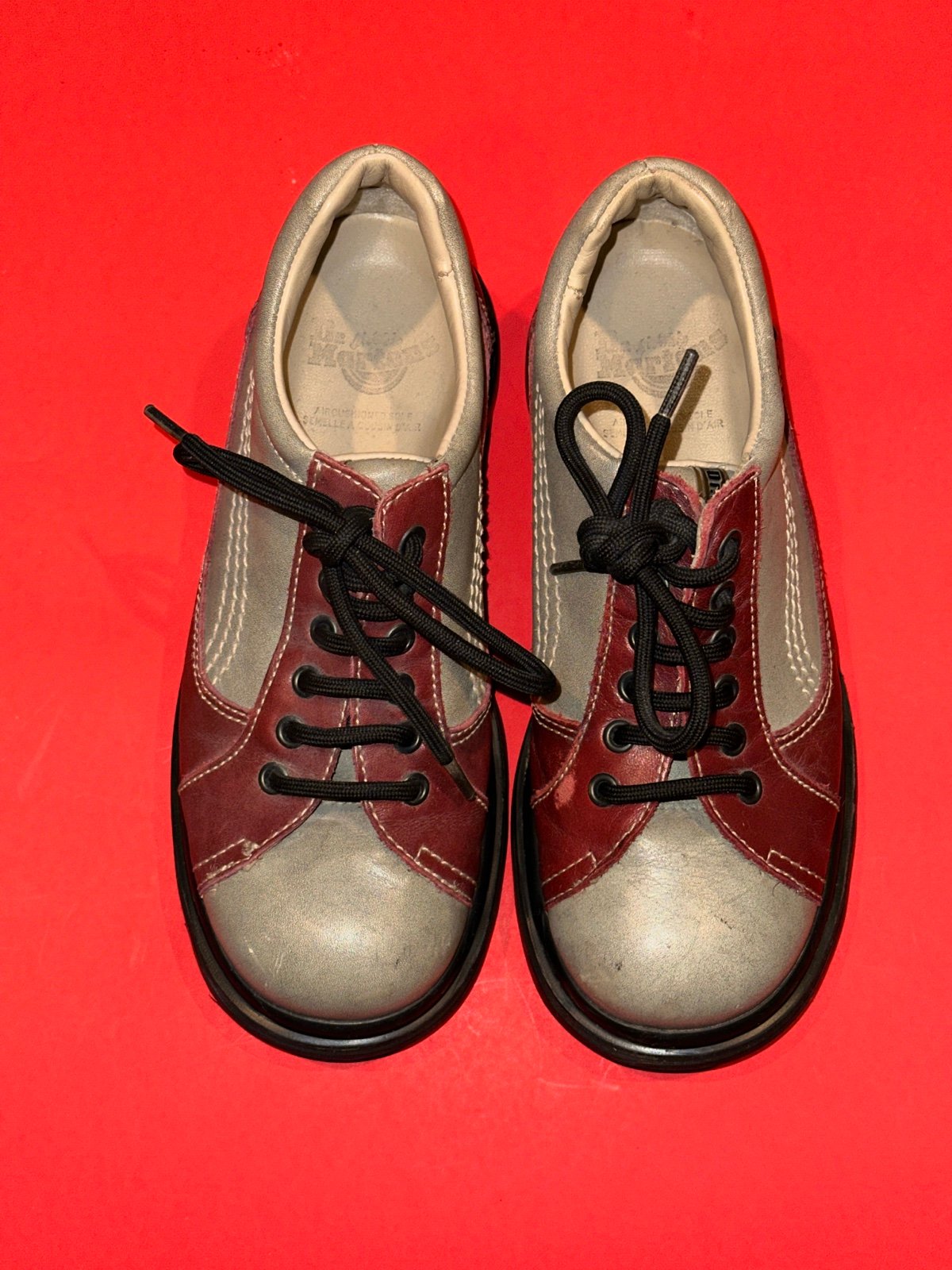 VTG 90s Dr Martens Airwair Oxford Shoes 2A02 PC010 AW500 Made In England Size 6