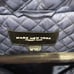 Marc New York Quilted Puffer Vest Full Zip Adjustable Snaps Back Navy Blue W M