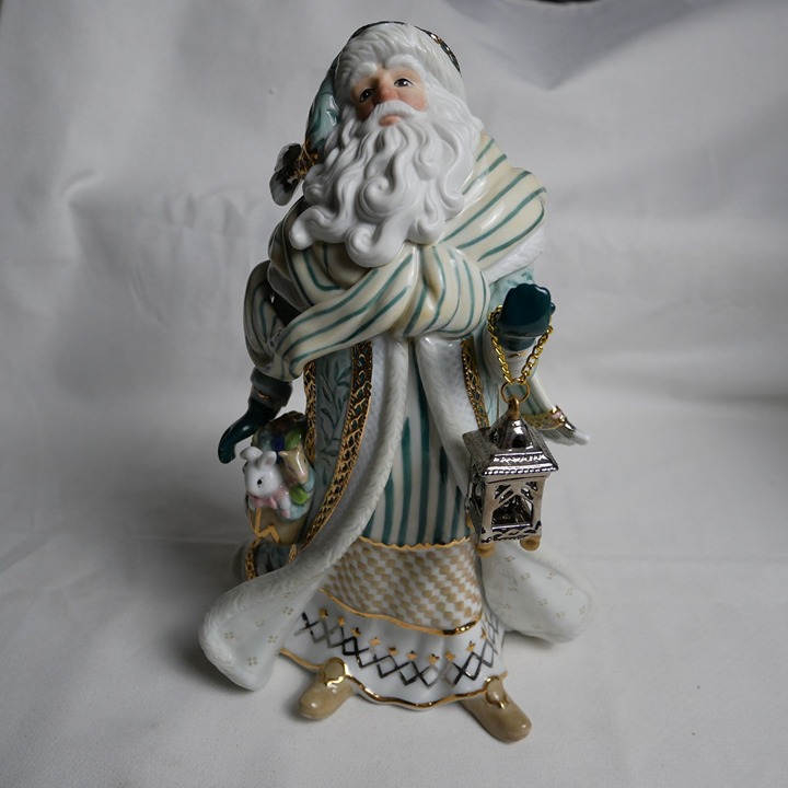 Fitz and Floyd Signature Collection Santa Figurine designer Madeline Collins 12