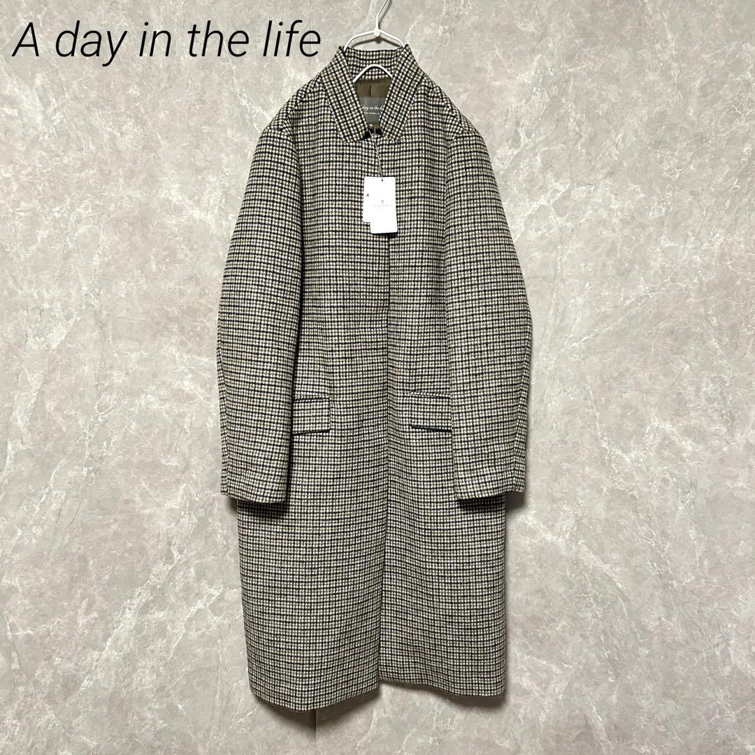 Brand New Unused A day in the life Check Long Coat for Women