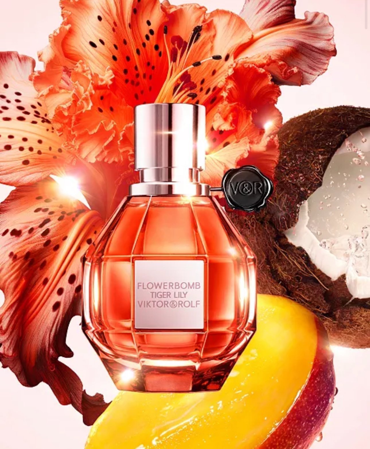 Viktor & Rolf Flowerbomb Tiger Lily Eau de Parfum, 3.4 oz NWT
