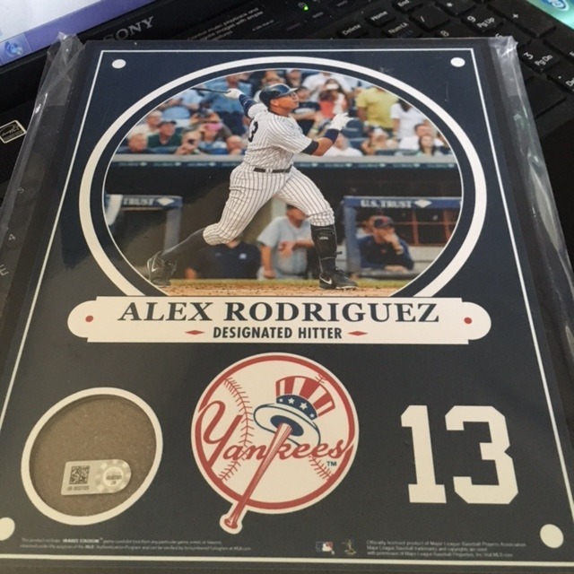 YANKEES ALEX RODRIGUEZ #13 STEINER COLL
