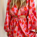 show me your mumu pink floral dress