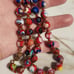 Vintage Millefiori Beaded Necklace
