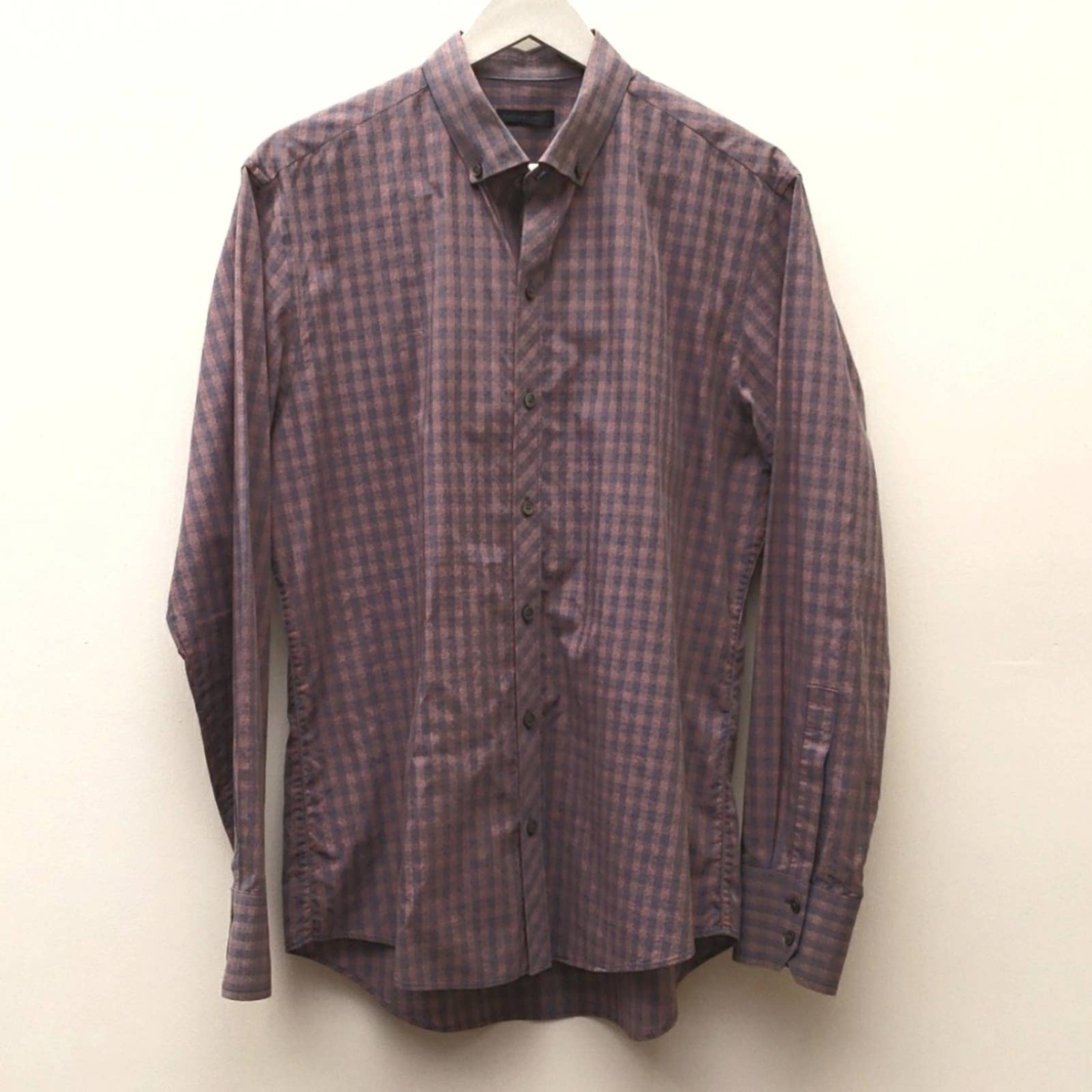 Zachary Prell Shirt Men's Size Large Plaid Button Down Long Sleeve