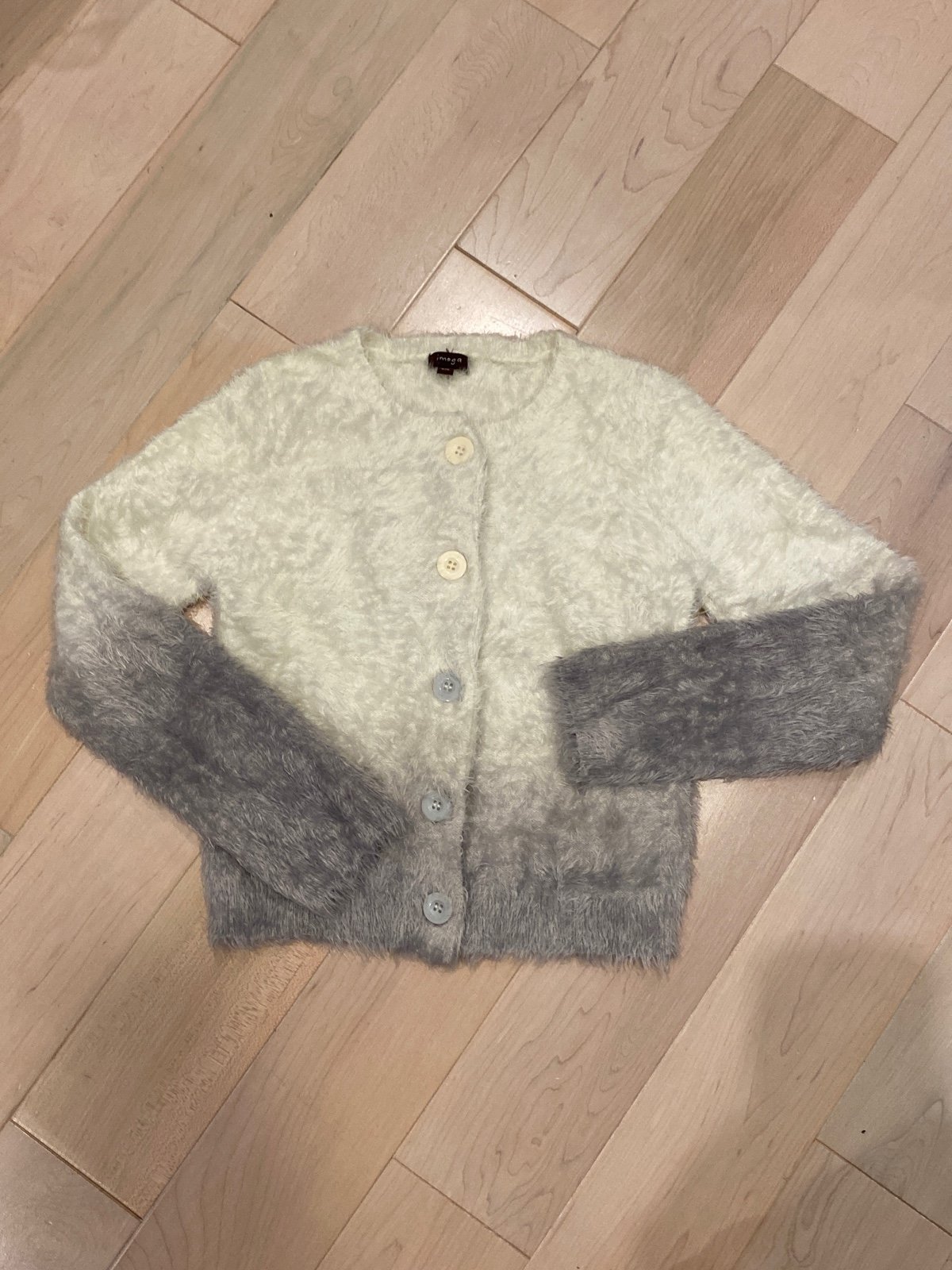 Imoga girls super soft cozy fuzzy Cardigan sweater 8