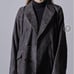 CLEL Dark Gray Trench Coat, Tailored Jacket, and 3-Piece Bottoms Set