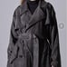 CLEL Dark Gray Trench Coat, Tailored Jacket, and 3-Piece Bottoms Set