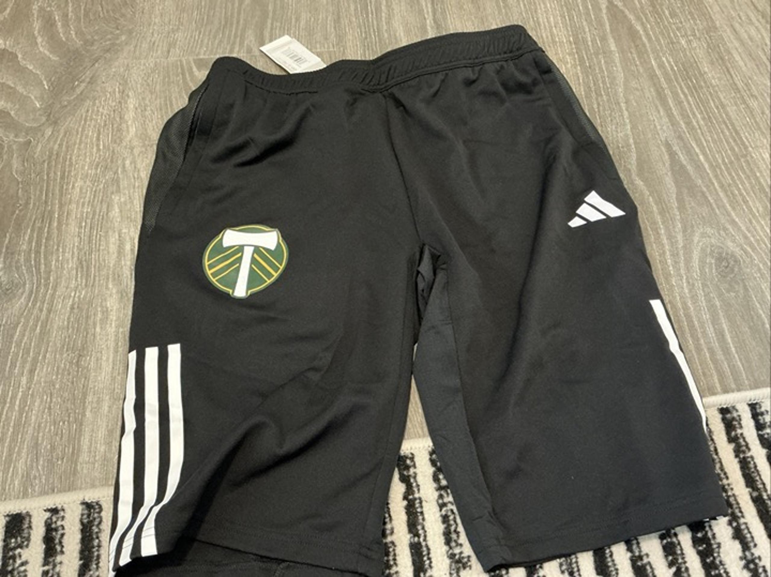 NWT men's XL Adidas portland timbers tiro 1/2 pant training MLS