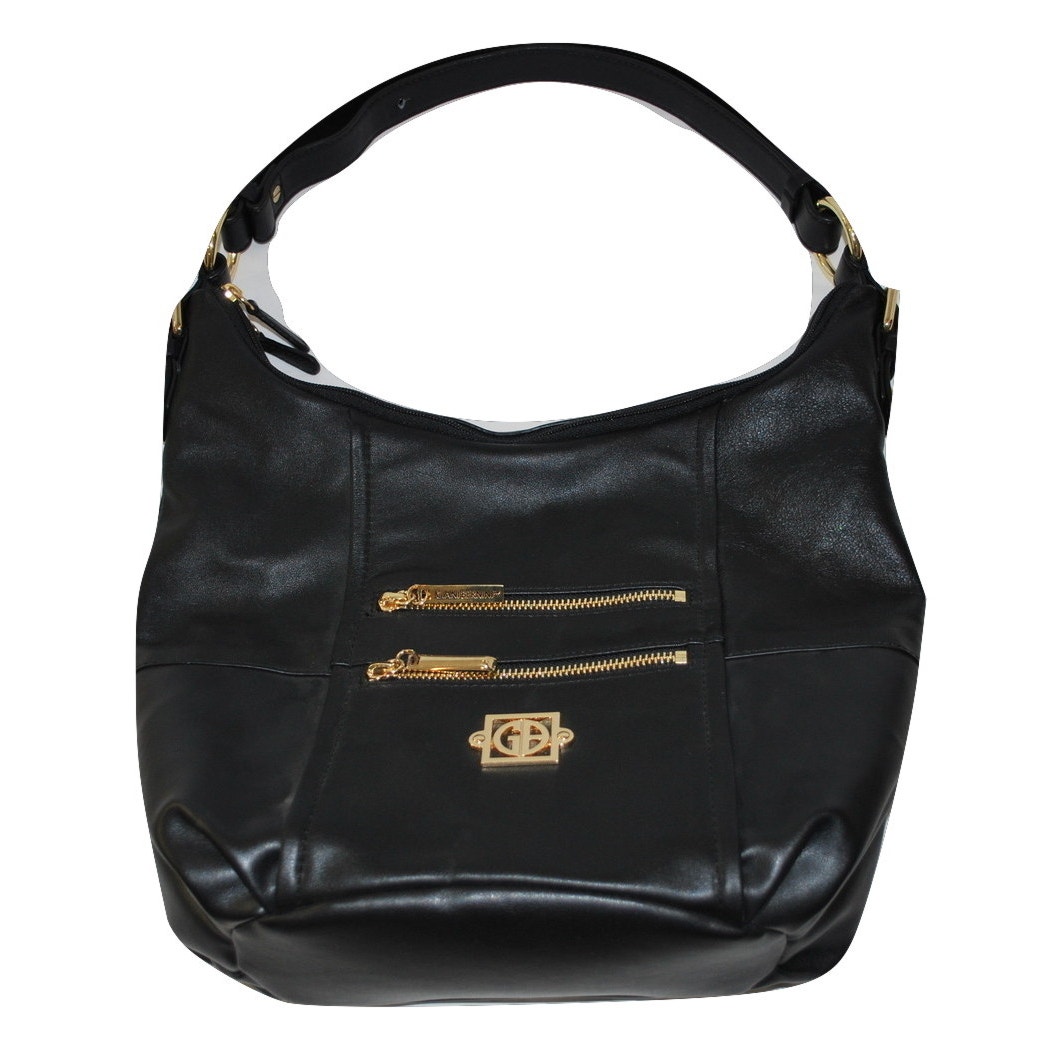 EUC Womens Black Nappa Leather Handbag - Bernini