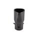New Gunmetal Heart Shaped Stainless Steel Car Exhaust Pipe Muffler Tip STRAIGHT