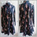 Tuckernuck onyx falling flowers Tate high neck dress XS
