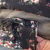 Tuckernuck onyx falling flowers Tate high neck dress XS