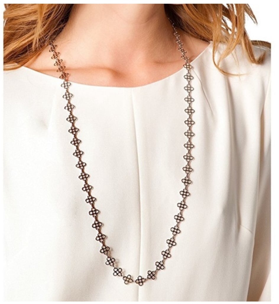 Women's Tory Burch long Necklace goldtone