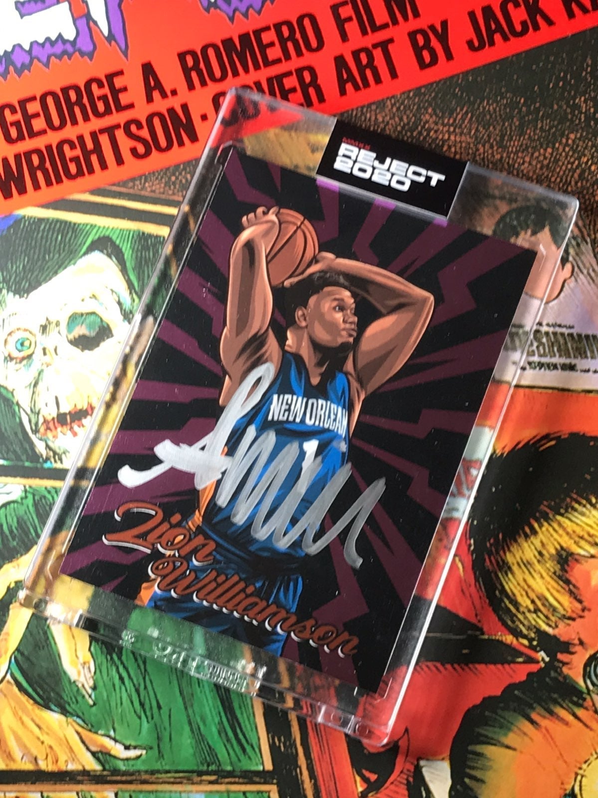 Zion Williamson Card #2 ARTIST AUTOGRAPH