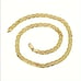 18K Etched Gold Mariner Chain Link Womens Necklace 22 Silver Stamped Jewelry 22