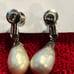 accessocraft nyc double pearl rare earring Grey Baroque Pearl ACCESSOCRAFT NYC