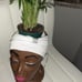 Flower head pot holder
