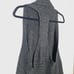 Peruvian Link Alpaca Collection Sweater Vest Women's Ribbed Waterfall Long O/S