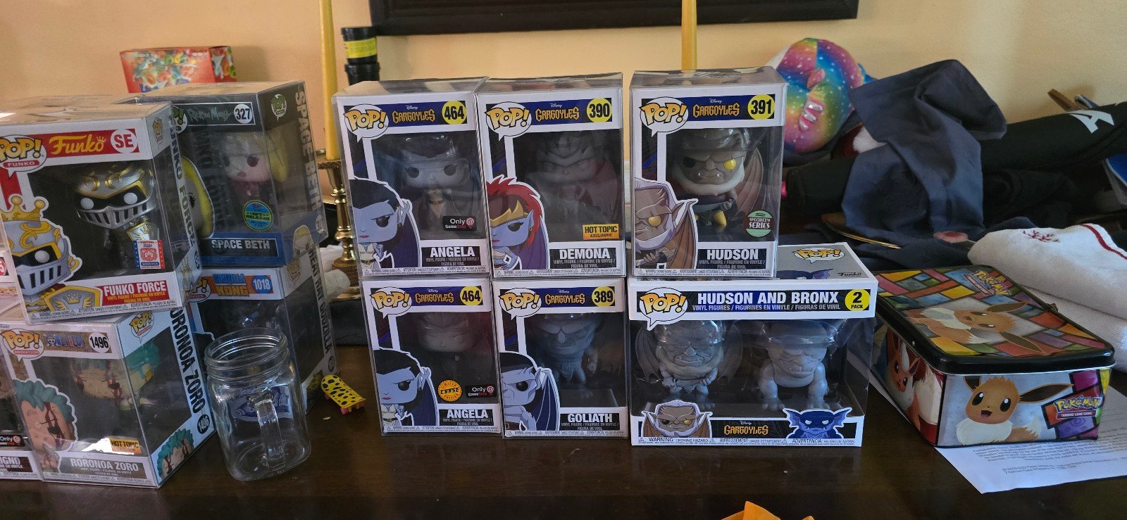 Funko Pop Disney’s Gargoyles lot of 6 -VAULTED