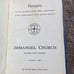 A History of Immanuel Church of Bellows Falls [VT] with the Personal Reminiscenc