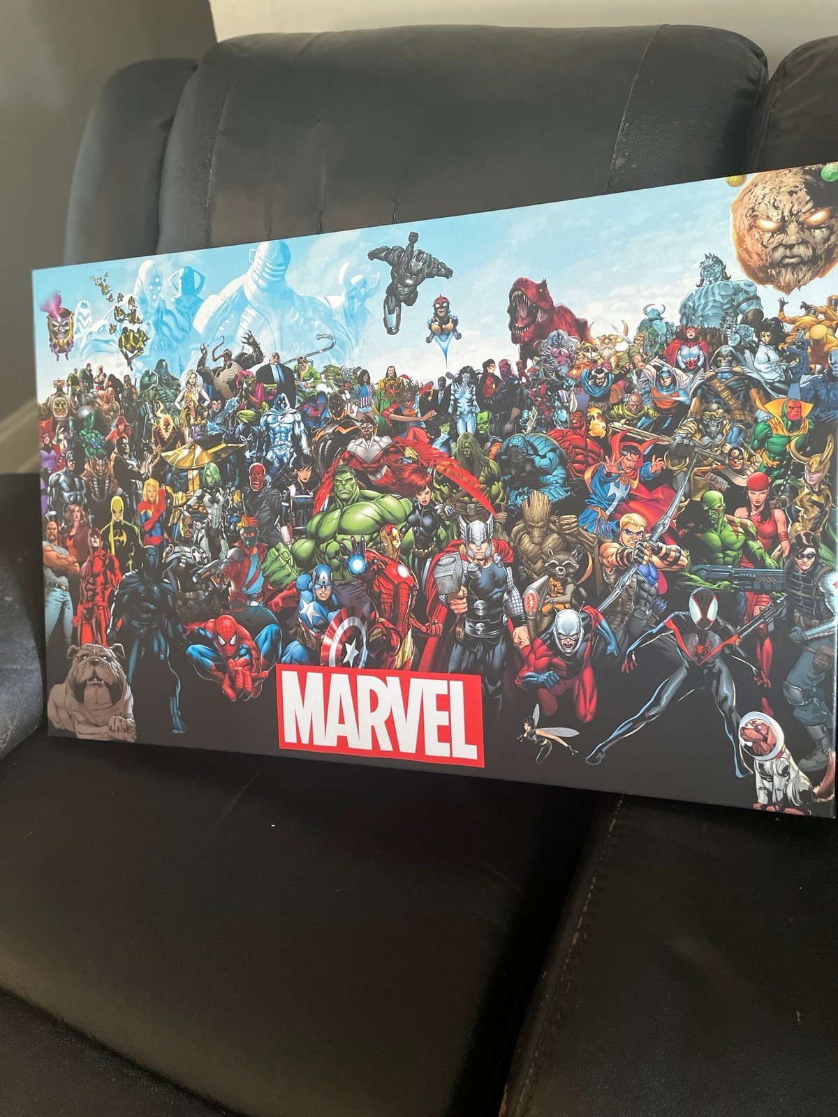 Marvel Comics Print Canvas Comic Wall Art Rare Silver Age Stan Lee Heros !