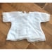 Vintage baptismal gown A CAROL JOY Infant 3 piece Sheer Lace Baptismal gown