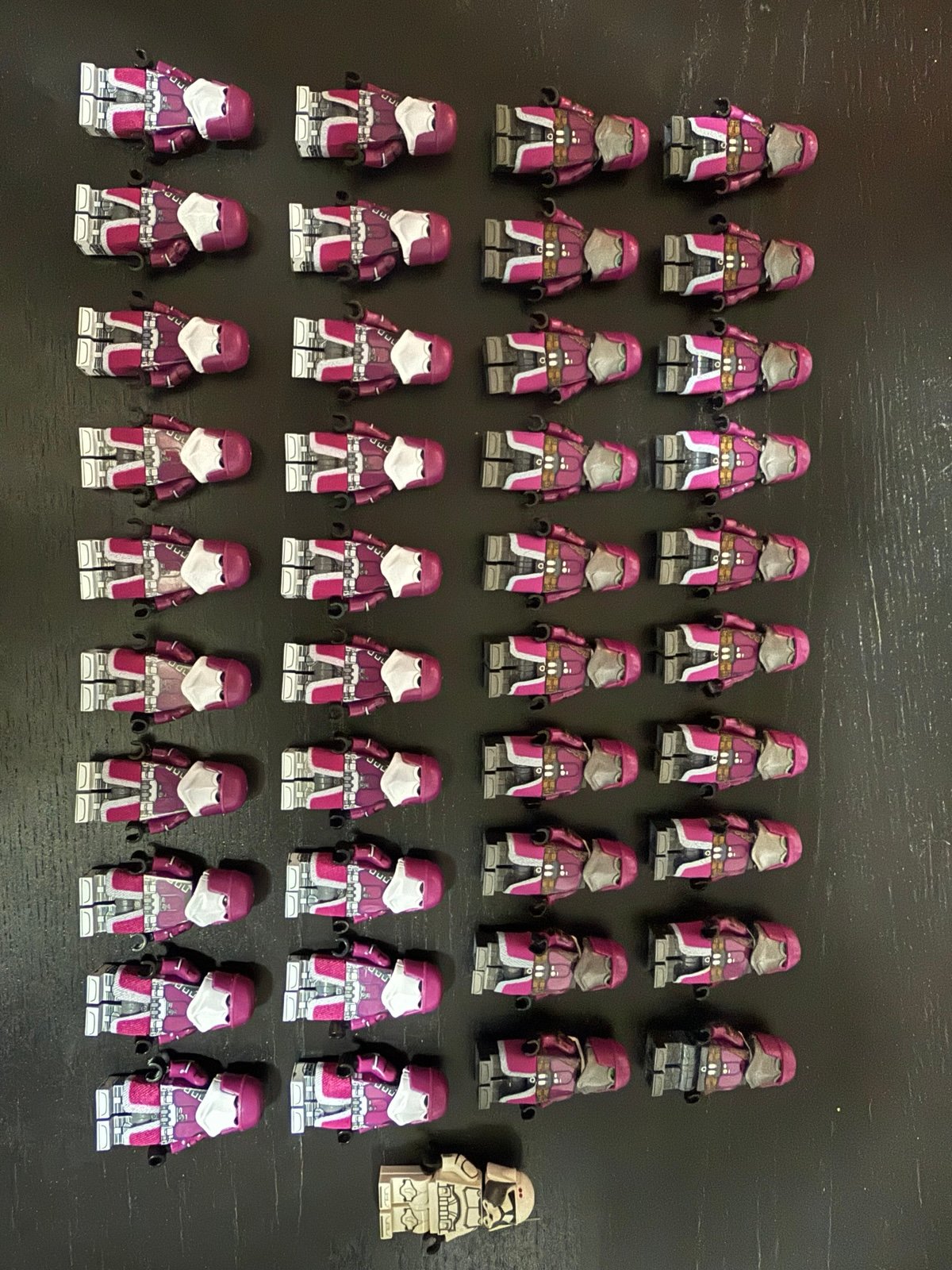 LEGO compatible Star Wars Galactic Marines / Bacara clones