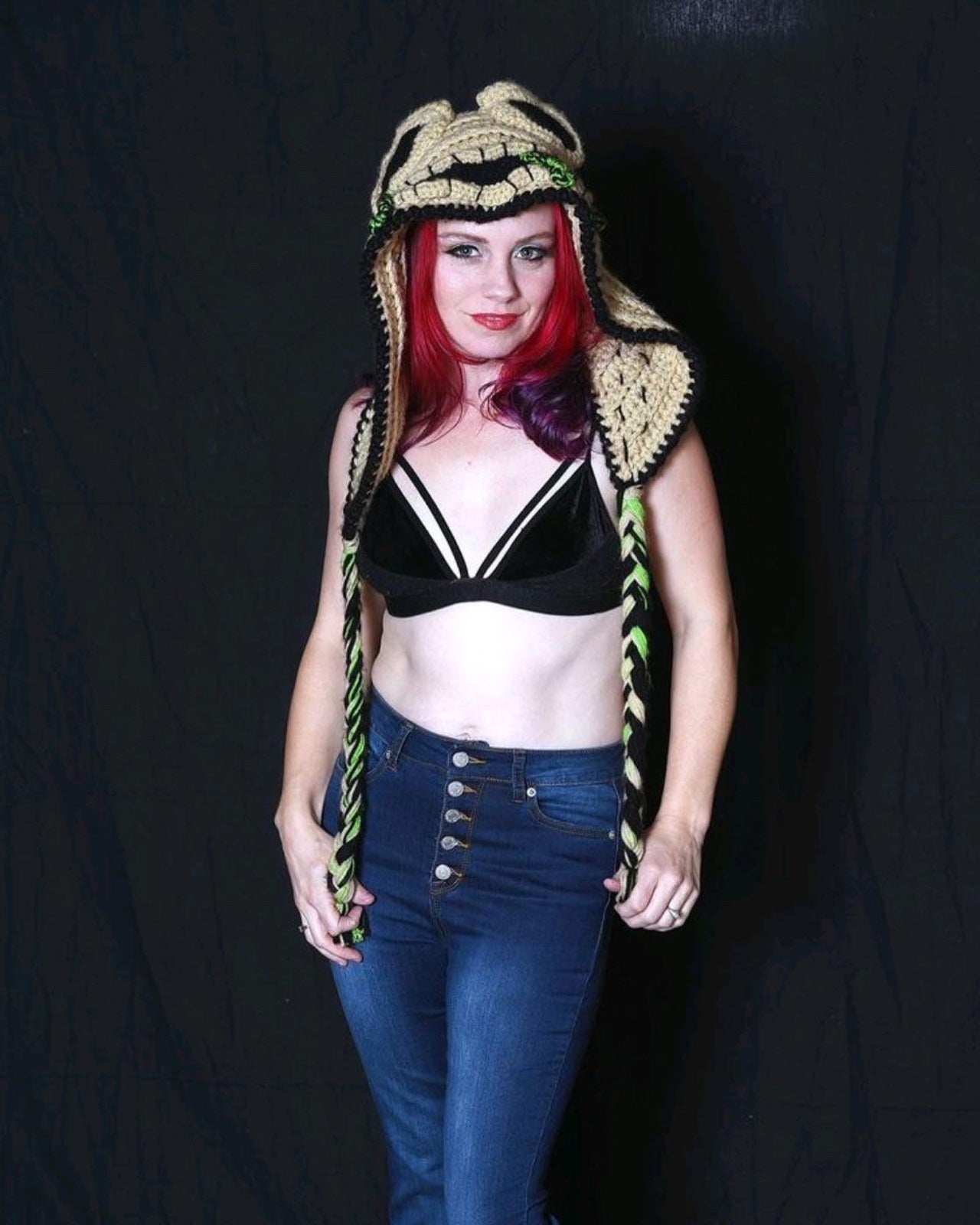 Crochet oogie boogie inspired hoods