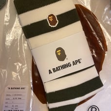 A bathing ape socks