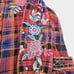 JOHNNY WAS Cordelia Plaid Shirt Women's Size XS NWT Multicolor