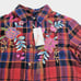 JOHNNY WAS Cordelia Plaid Shirt Women's Size XS NWT Multicolor