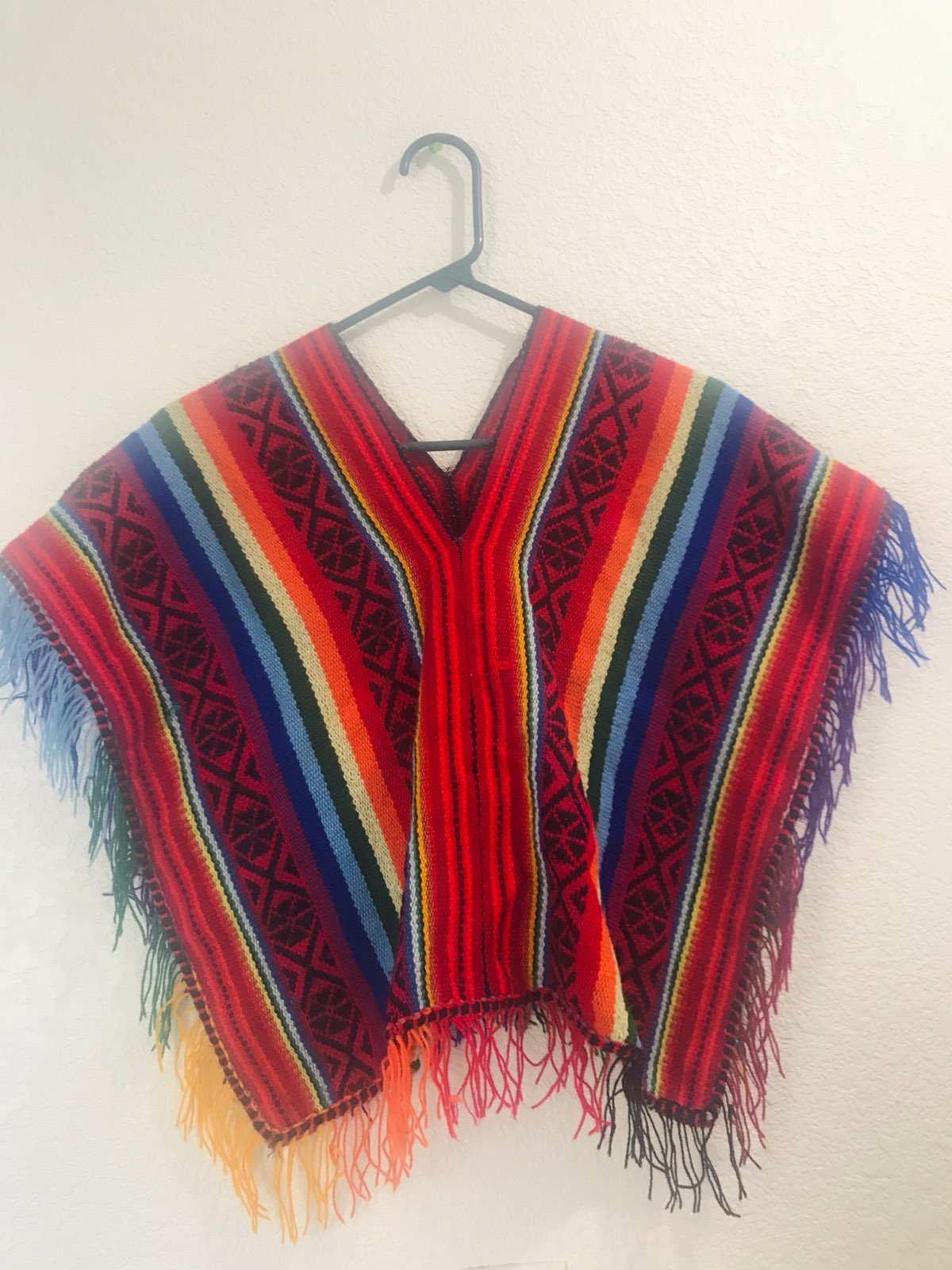 kids Peruvian Poncho