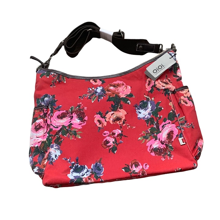 OiOi Australia Floral Hobo Nappy Diaper Bag
