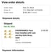 Gold door locks with keys (6)