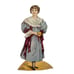 Antique Victorian Trade Card Lion Coffee Die-Cut Paper Doll