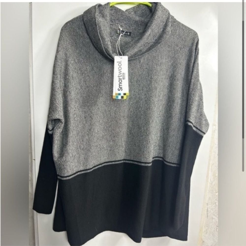 Smartwool Women's Edgewood Poncho Sweater as S