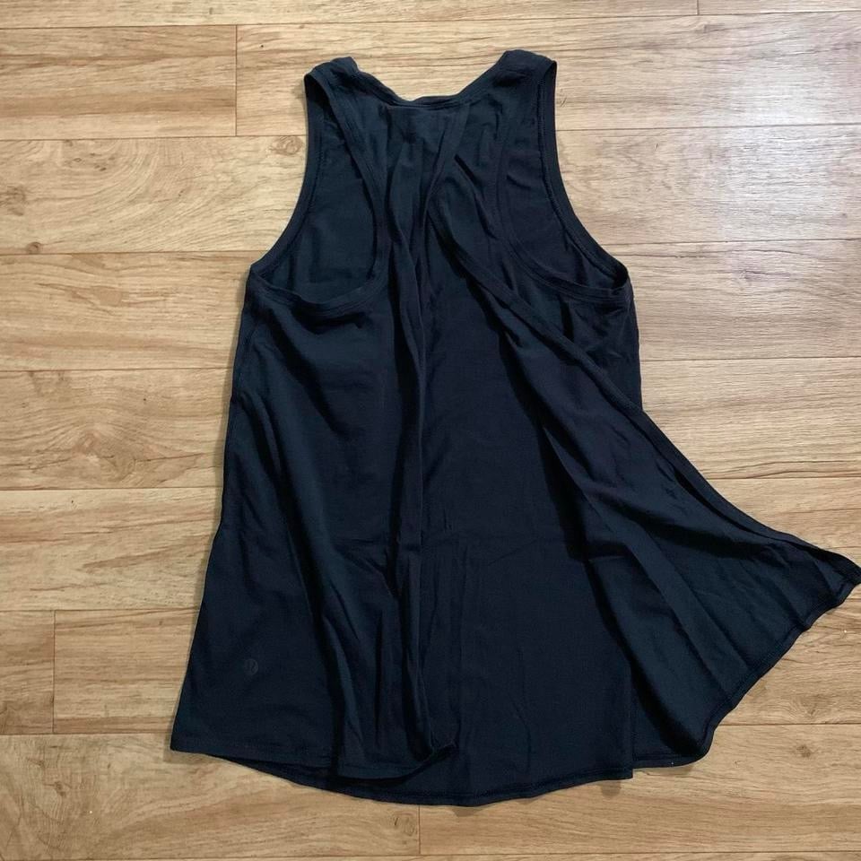 lululemon open back tank