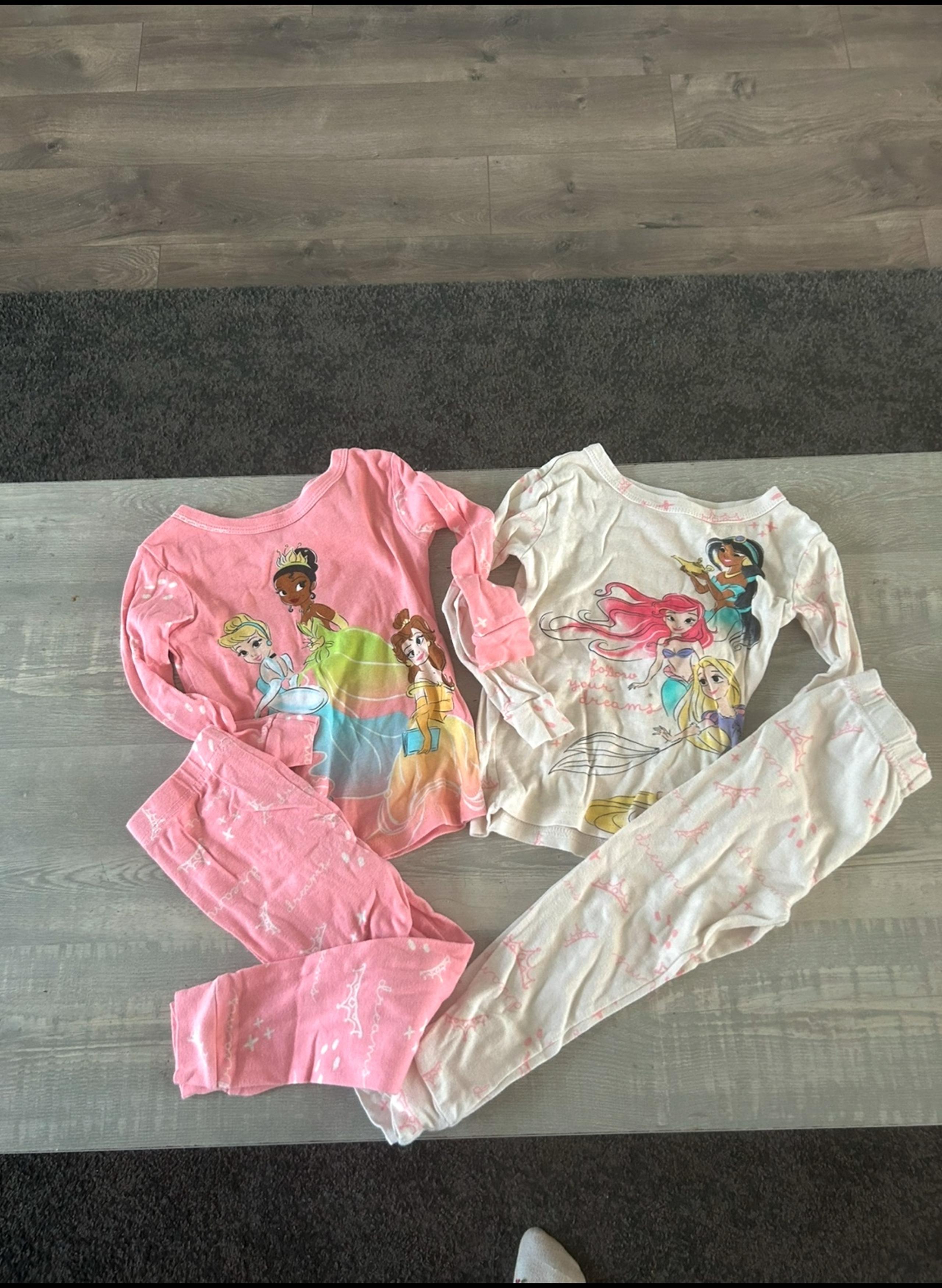 Disney Princess Pajamas 4T