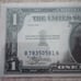 AU 1935 1 Dollar Silver Certificate (Double Dates)