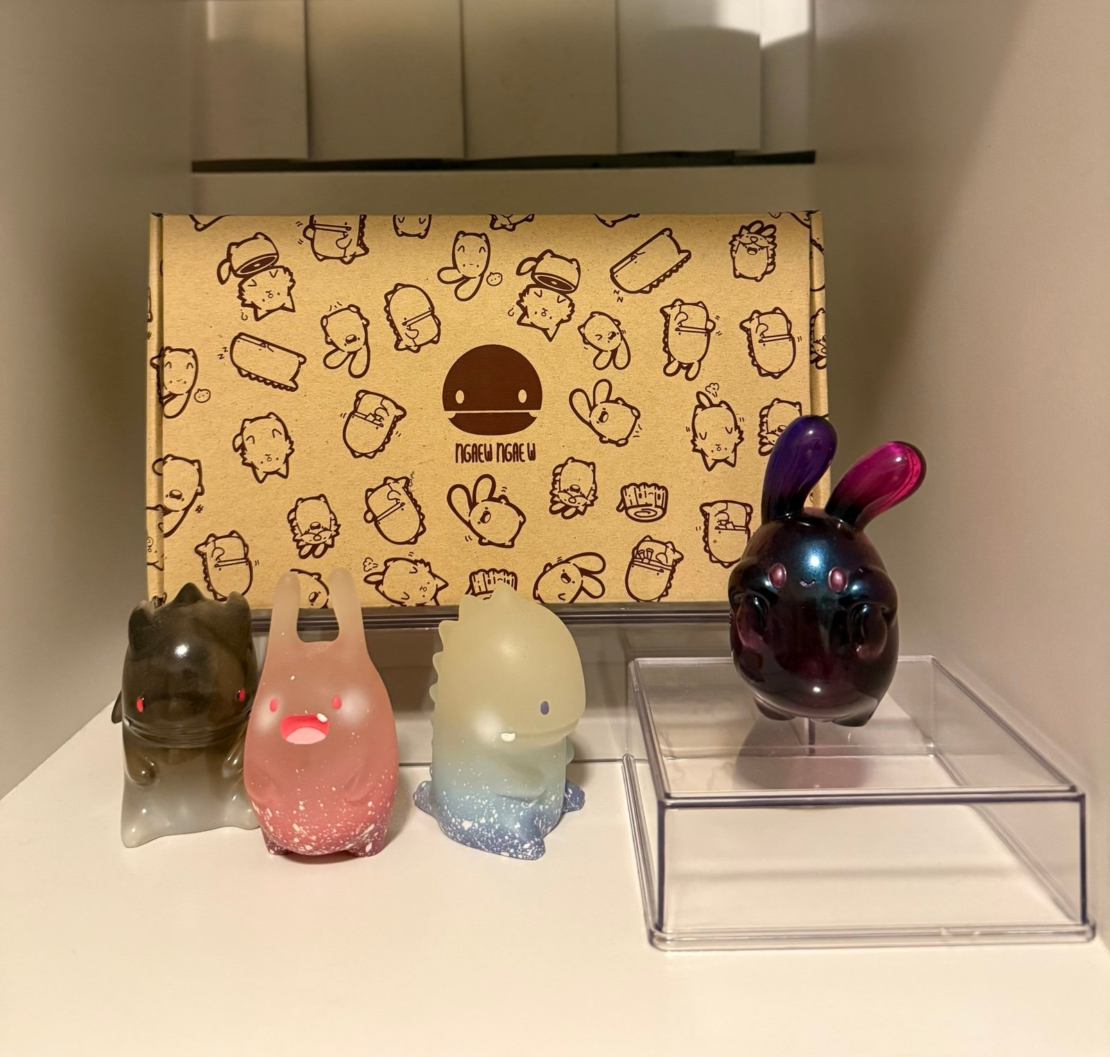 Ngaew Ngaew Resin set & Resin Chubby Cheeks