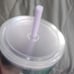 Starbucks blue ombre holographic tumbler