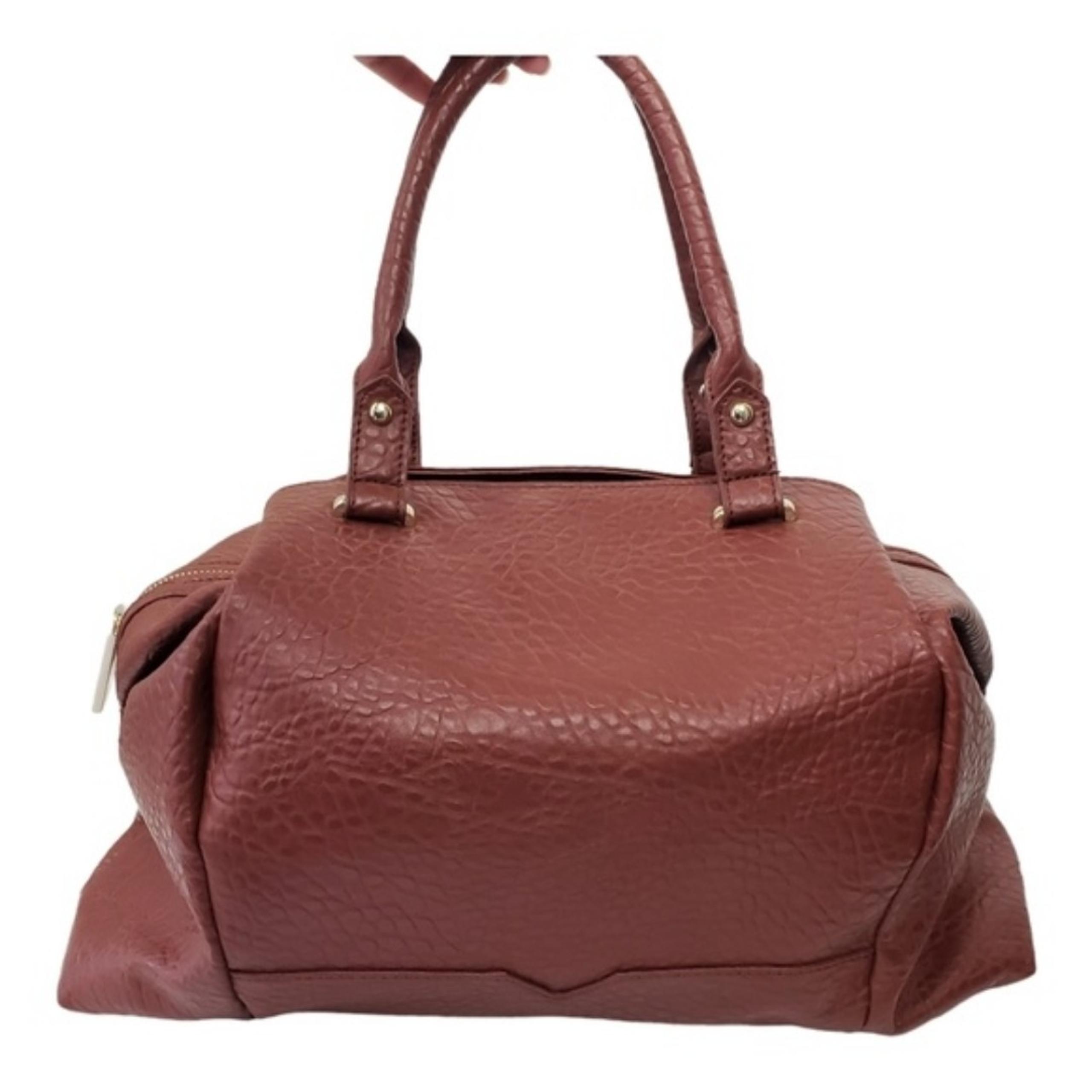 Violet Ray Faux Leather Daybag