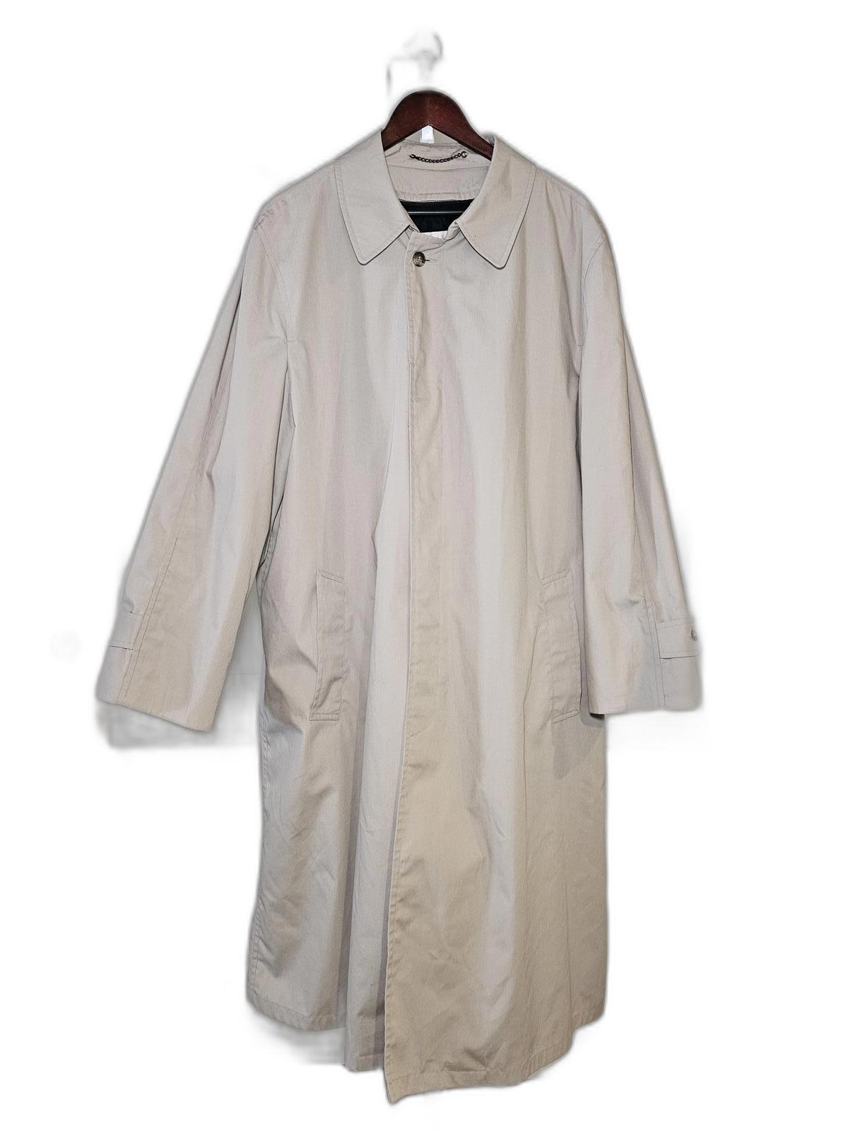 Stanley Blacker Beige Lightweight Trench Coat XL