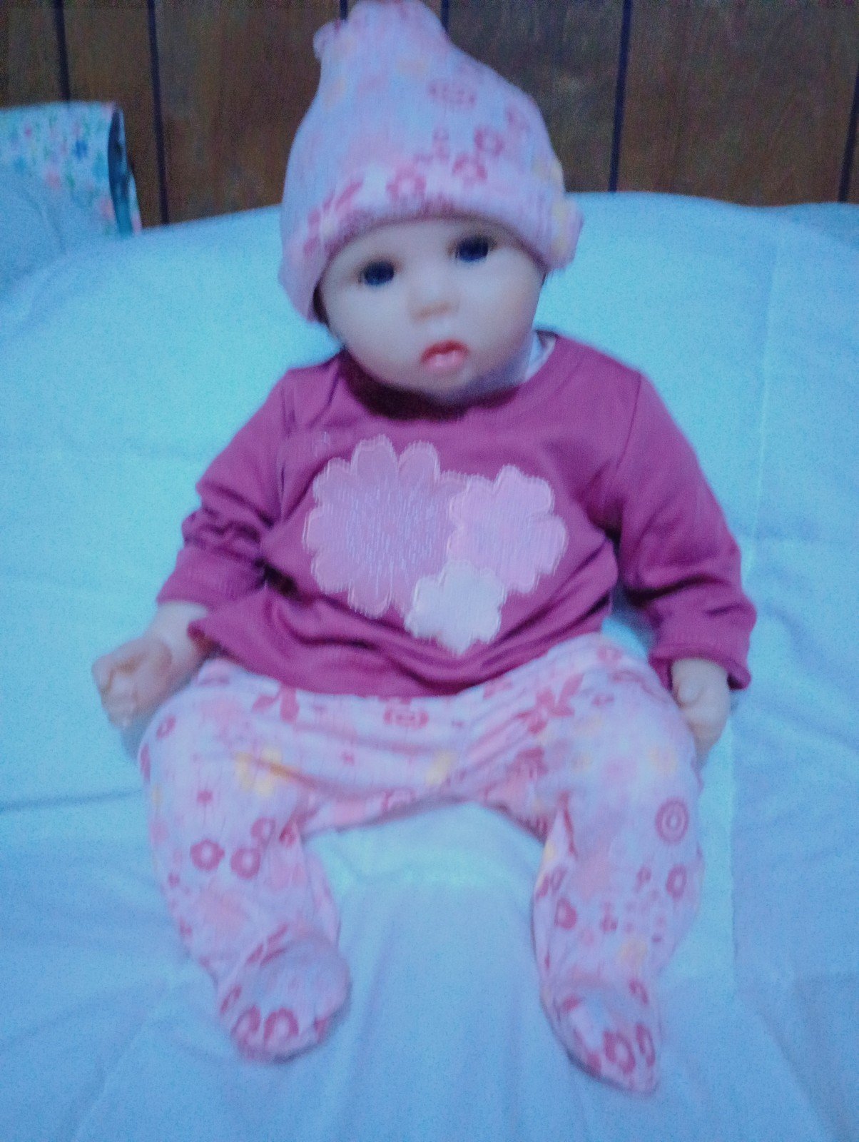 Reborn baby girl doll