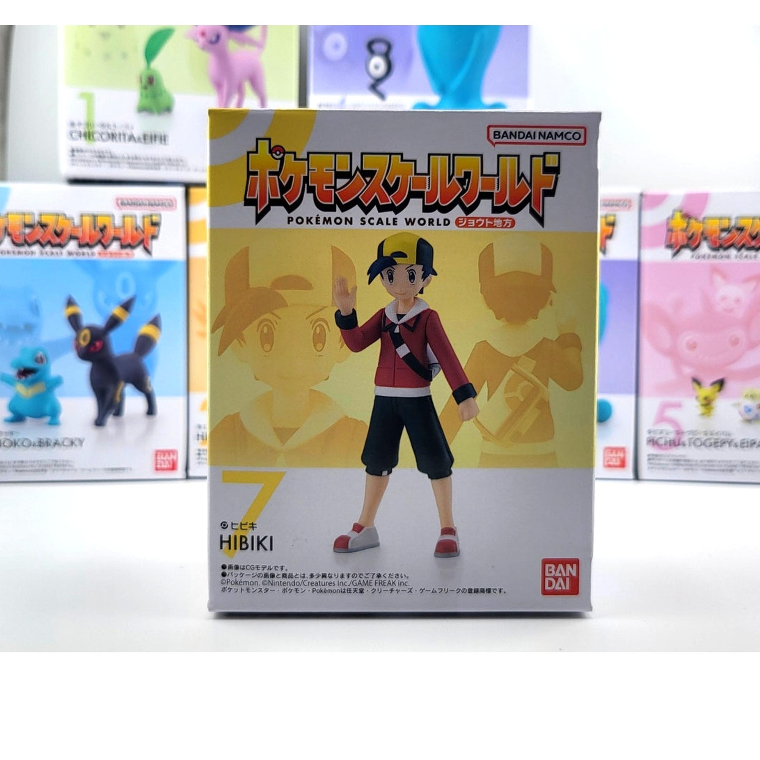 NEW Pokemon 1/20 Scale World Johto Region Bandai Trainer Ethan Ibiki